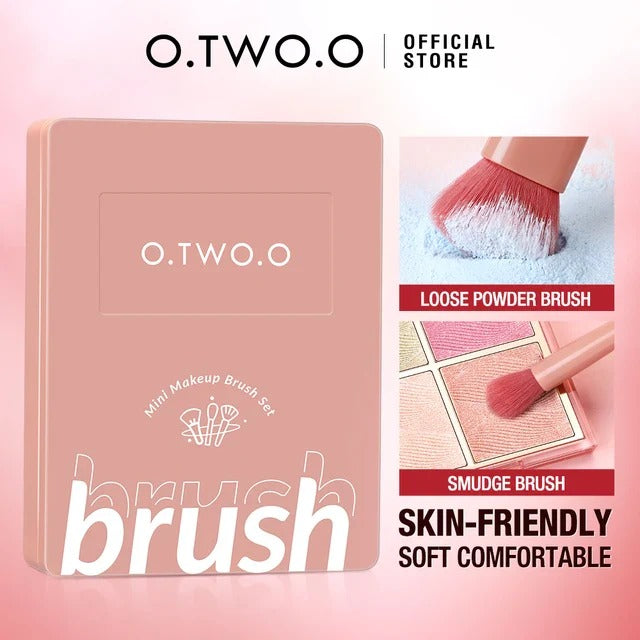 O.TWO.O Soft Fiber Makeup Brushes Set