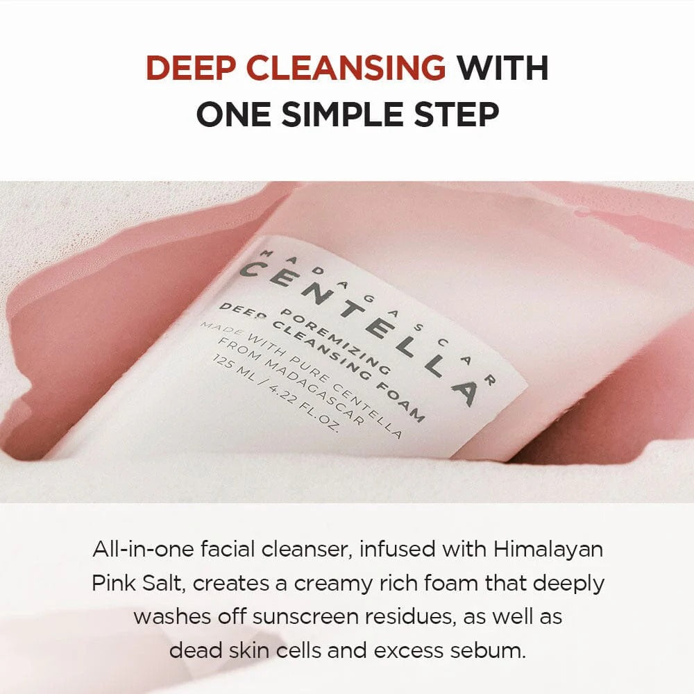 SKIN 1004 Madagascar Centella Poremizing Deep Cleansing Foam - 125ml