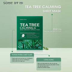 Some By Mi Tea Tree Calming Glow Luminous Ampoule Mask